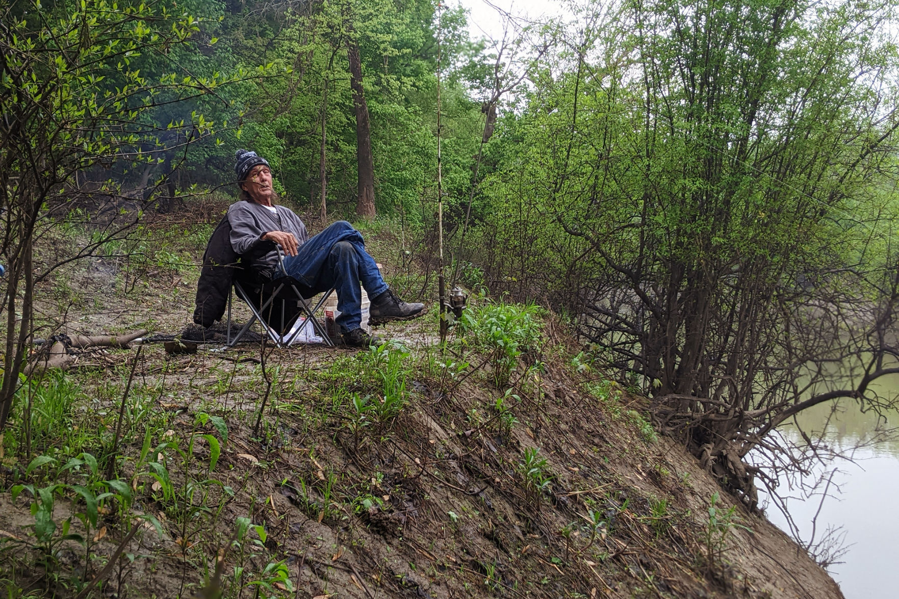Dwight Violette finds a quiet life by the river — after spending 20 years in prison